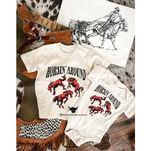 Horsin' Around Design 3-6 months