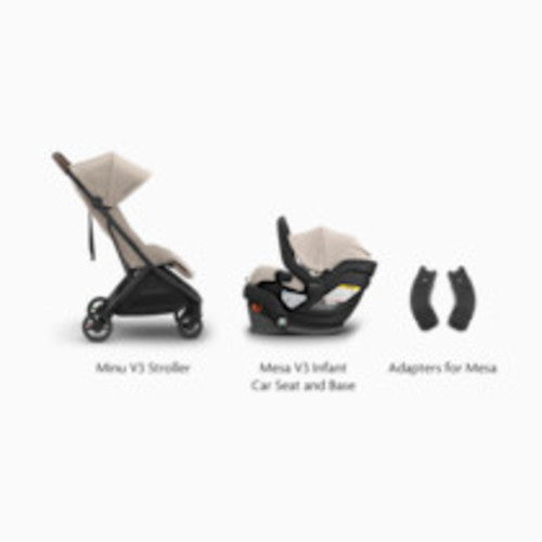 UPPAbaby Minu V3 Stroller, Mesa V3 & Car Seat Adapters - Ada