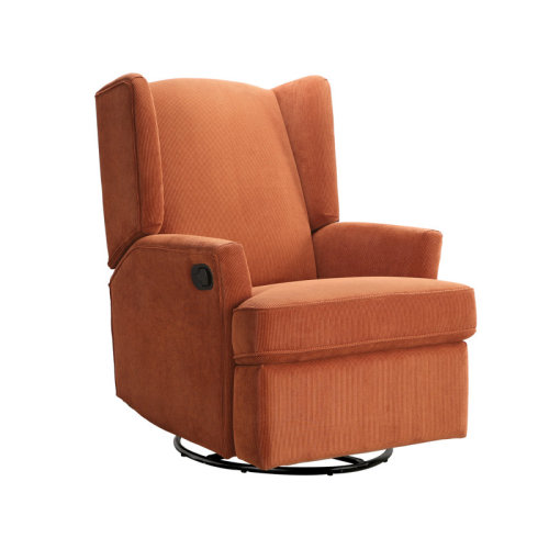 Second Story Home Heming Wingback Recliner Nursery Glider & Reviews | Wayfair