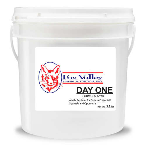 Fox Valley Day One Formula 32/40 for Eastern Cottontails, Squirrels, and Opossums
