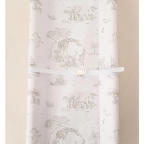 Safari Toile Wipeable Contour Change Pad
