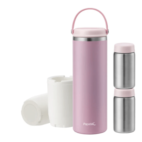 Papablic CapsuleChill™ Breast Milk Cooler pink