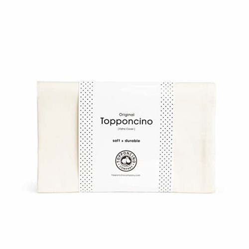 The Extra Cover Only | Insert Sold Separately | Fits All Topponcinos from The 100% Natural Cotton | Machine Washable (Natural)