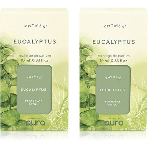 Thymes Eucalyptus Pura Smart Home Plug-in Diffuser Refills - Pack of 2