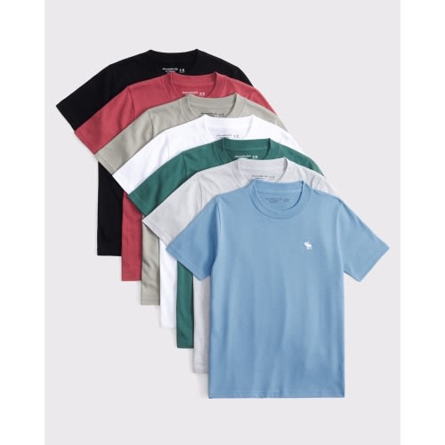 7-pack icon crew tees