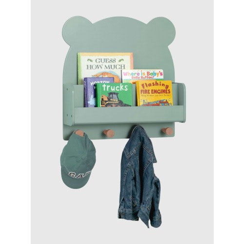 babyGap Brannan Bear Wall Shelf with 4 Hooks