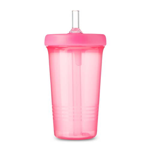 Parent's Choice Easy Sip Straw Cup, 9 fl oz, 1 Count, 6 Months+, Pink