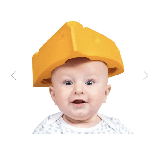 Original Baby Sized Cheesehead at the Packers Pro Shop