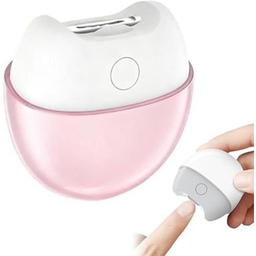 3 in 1 Automatic Electric Nail Clipper, 2026 Upgraded Electric Nail Clipper, Automatic Nail Trimmer with Light and Nail Scraps Storage, Electric Toenail Clippers for Seniors Adults (Pink)
