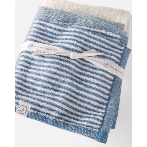 Little Planet by carter's 6pk Wash Cloth - Blue
