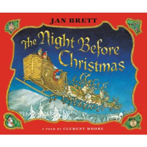 The Night Before Christmas used book by Jan Brett, Clement Clarke Moore: 9780399256707