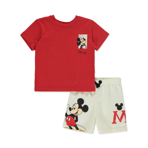 Disney Mickey Mouse Baby Boys' 2-Piece Shorts Set Outfit