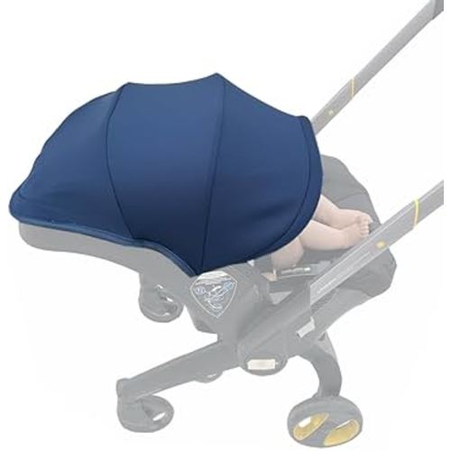 Stroller Accessories Replacement Canopy Compatible with Doona+ and Doona i Car Seats & Strollers, Larger Sunshade, Durable Fabric (Blue)
