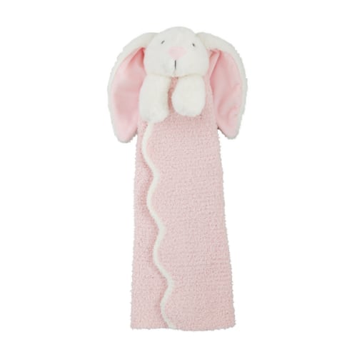 Pink Bunny Musical Cuddle Pal | Snuggly Faux Fur Companion for Babies | Mud Pie
