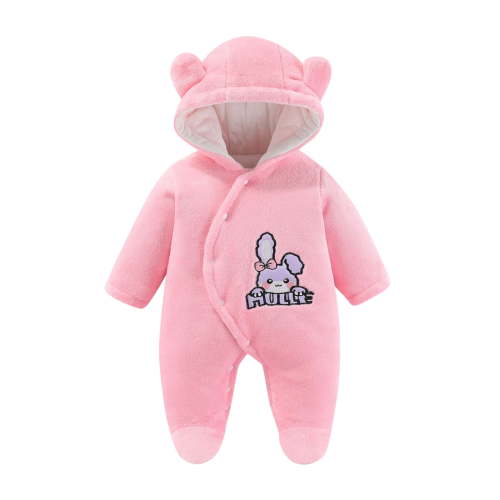 Staki Baby Girl Winter Clothes Baby Girl Outfits Print Footies Ruffle Romper Cute Fall Baby Clothing(Red,0-3 Months)