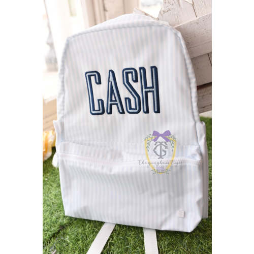 Pimlico Stripe Blue Backpack TRVL