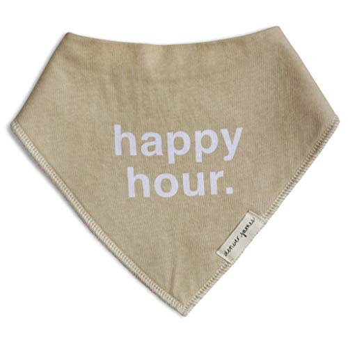 Denver James Bandana Feeding Drool Baby Bib I Soft Organic Cotton I Fleece Back