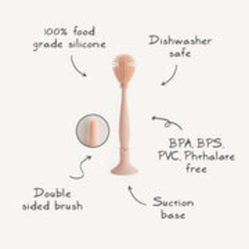 Silicone Baby Bottle Brush – Mushie