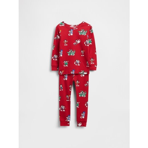 Gap × Disney Kids & Baby Organic Brushed Cotton Holiday PJ Set