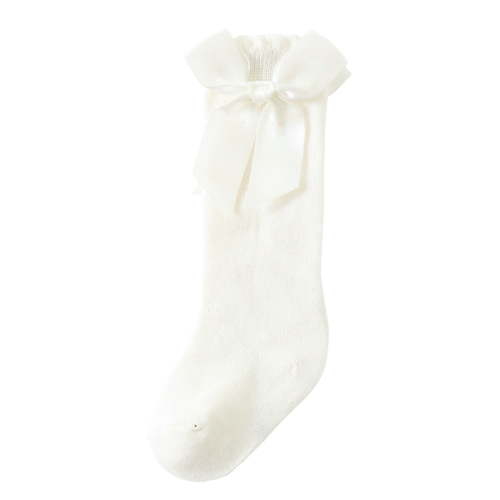 ZACPNCV Baby Toddler Socks Girl Boy Thin Mesh Crew Socks Born Infant Pointelle Eyelet Socks White 1-2 Years