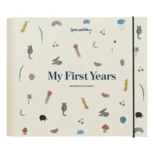 My First Years birth album - EN | Cream