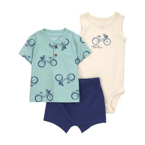 Carter's Child of Mine Baby Boy Outfit Set, 3-Piece, Sizes 0/3-24 Months