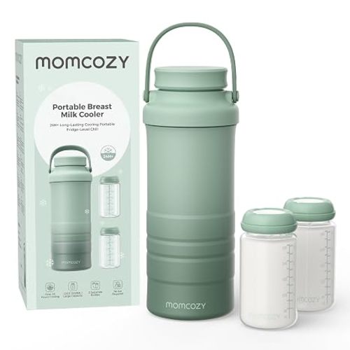 Momcozy 22oz Portable Breastmilk Cooler for 24H Outdoor, Newborn Essentials