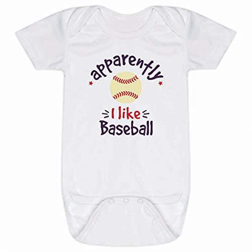 ChalkTalkSPORTS Baseball Baby & Infant One Piece | Baseball Theme Bodysuits