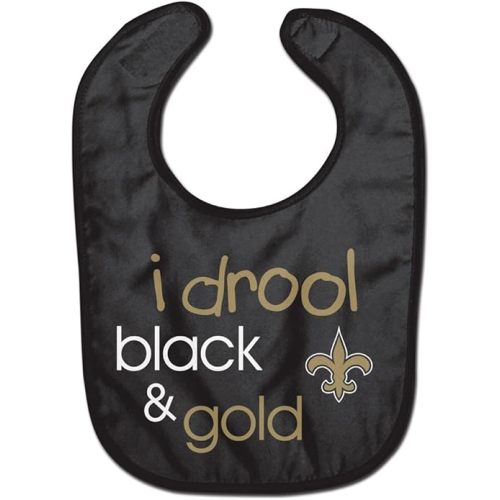 Wincraft NFL New Orleans Saints WCRA1960914 All Pro Baby Bib
