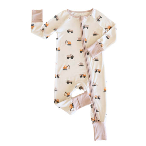 Convertible Zip Romper | Little Builder