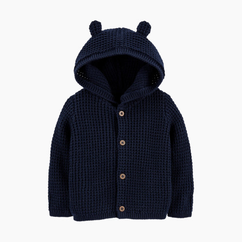 Carter's Hooded Cardigan - Navy, 3M