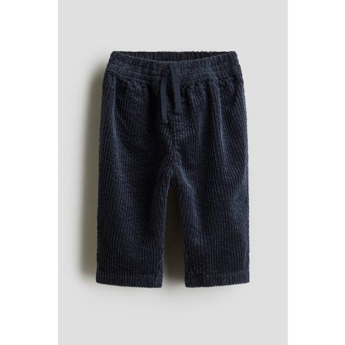 COTTON CORDUROY JOGGERS