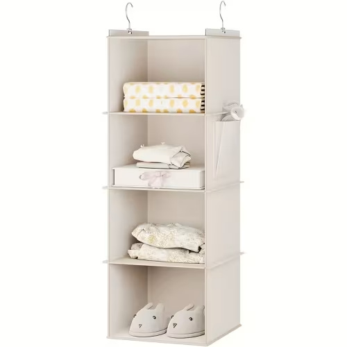 1ps four hanging shoe storage boxes multi layer partitioned - Temu