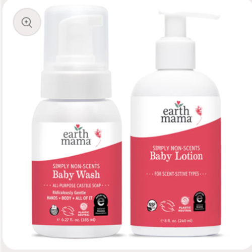 Simply Non-Scents Baby Wash + Lotion Set