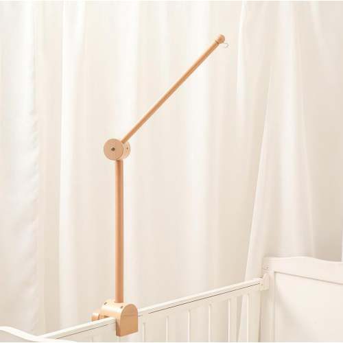 Wooden Stand Only Baby Mobile Arm Stand Crib Mobile Holder Bell Hanger Baby Shower Gift for Newborn Birthday New Parents Nursery Décor