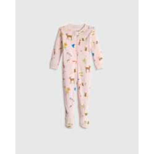 100% Organic Cotton Footie Pajama in Fruit