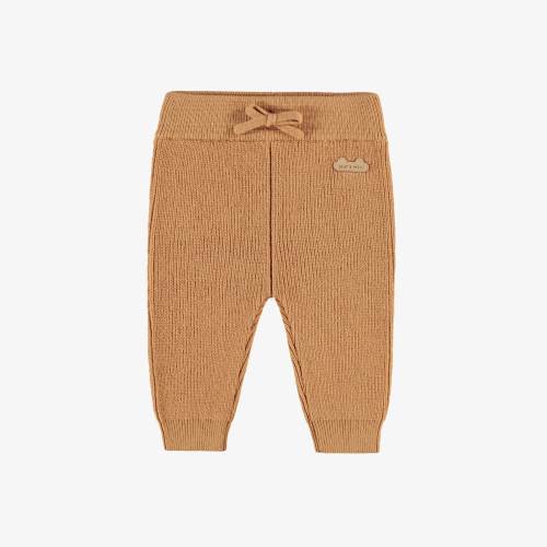 Pantalon beige en tricot, naissance | Souris Mini - Souris Mini