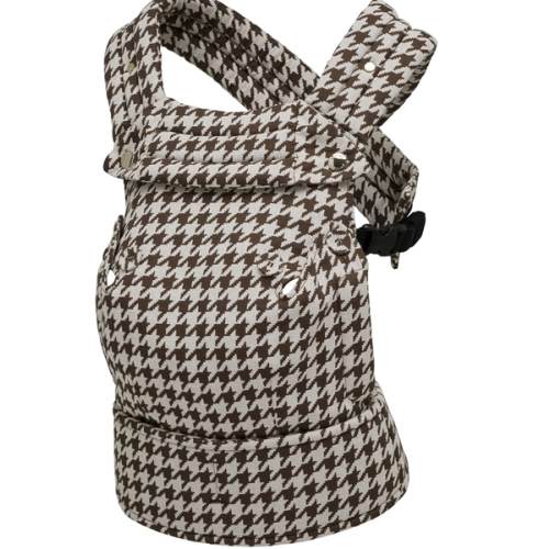 Limitless Baby Carrier - Cocoa Houndstooth – Portier Australia Pty Ltd