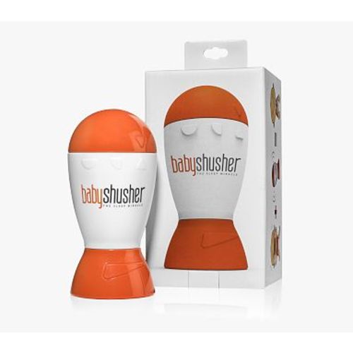 Baby Shusher Baby Sound Machine, White/Orange