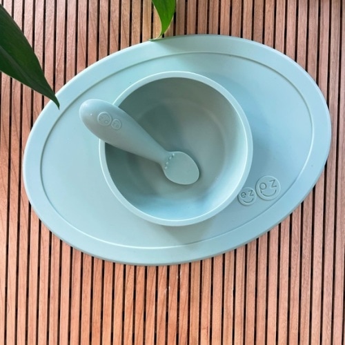 EZPZ Silicone Bowl and Spoon Set