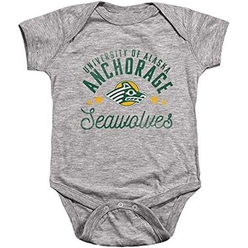 University of Alaska Anchorage Official Seawolves Unisex Infant Snap Suit for Baby
