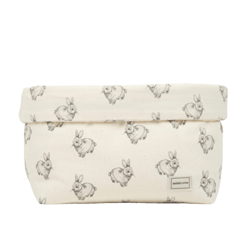 Changing Organizer Rabbit Ecru · Minicoton