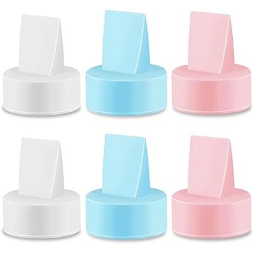 Maymom Duckbill Valves Compatible with Spectra S1 S2 9 Plus Dew 350 Not Original Spectra Pump Parts S2 Accessories Replace Valve (Mixed Color, 6 ct)