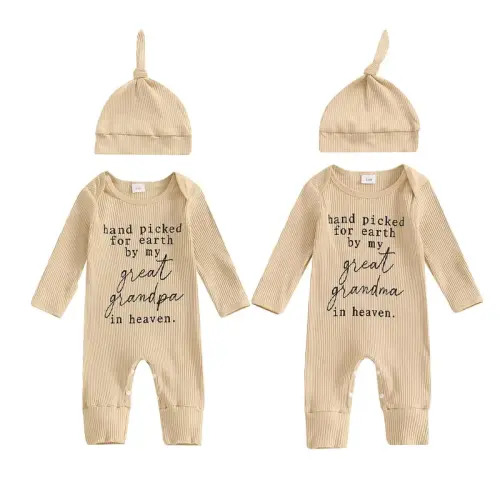 Hand Picked for Earth By My Great Grandma Grandpa In Heaven Bodysuit - TikTok Shop
