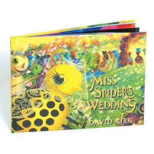 Miss Spider's Wedding - Hardcover By Kirk, David - GOOD