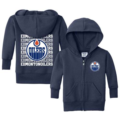 Edmonton Oilers Retro Infant Full-Zip Sweatshirt