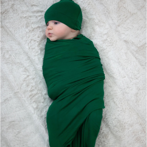 Baby Swaddle Set: Emerald – Lila