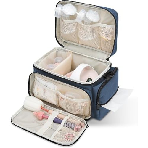 GDNasist Breast Pump Bag Compatible with Spectra S1 and S2, Pumping Bag