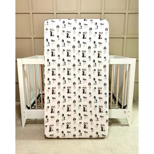 Springer Spaniel - Crib Sheets