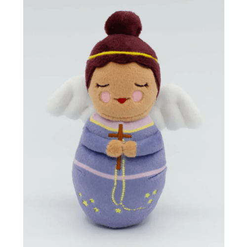 Mini Purple Guardian Angel Plush Doll